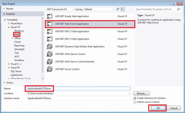 asp dot net web form application
